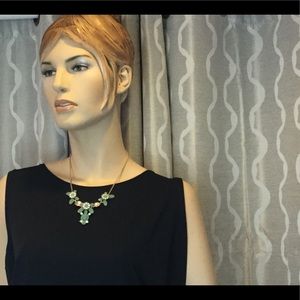Seafoam Green Statement Necklace